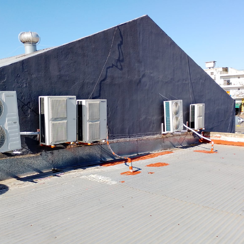 Aire acondiciona de frente